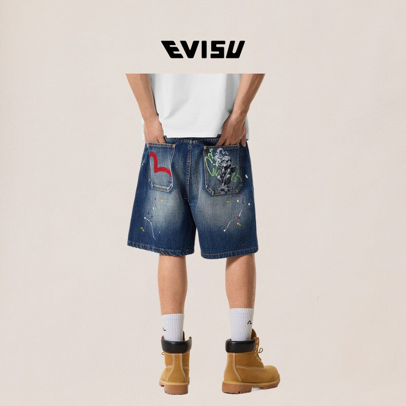 Evisu Men's & Women's Jeans  Shorts