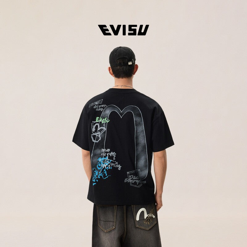 Evisu Men's & Women's New T-Shirt