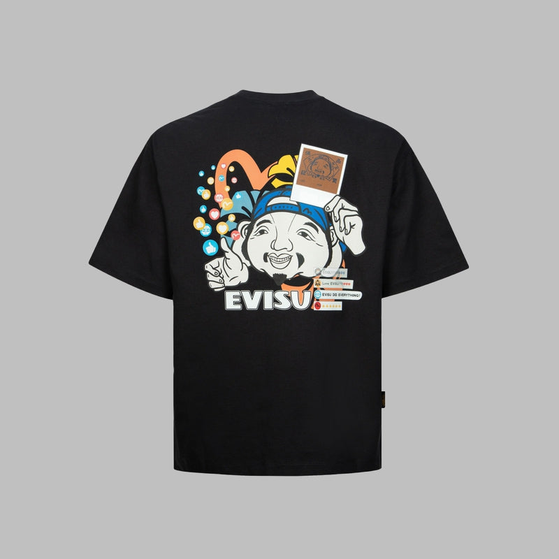 2026 Evisu Men's & Women's New T-Shirt